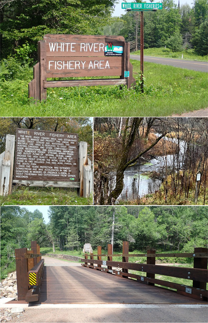 White River State Fishery Area in Bayfield County Wisconsin